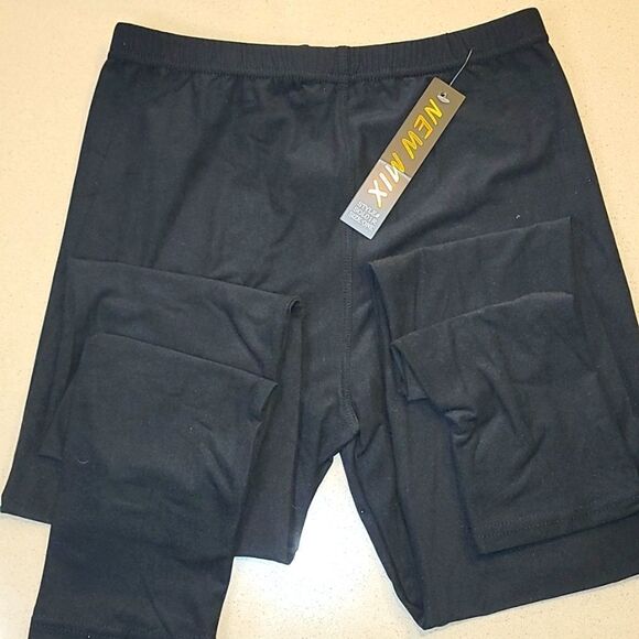 Black Ultra Soft Brushed Leggings - Picture 6 of 12